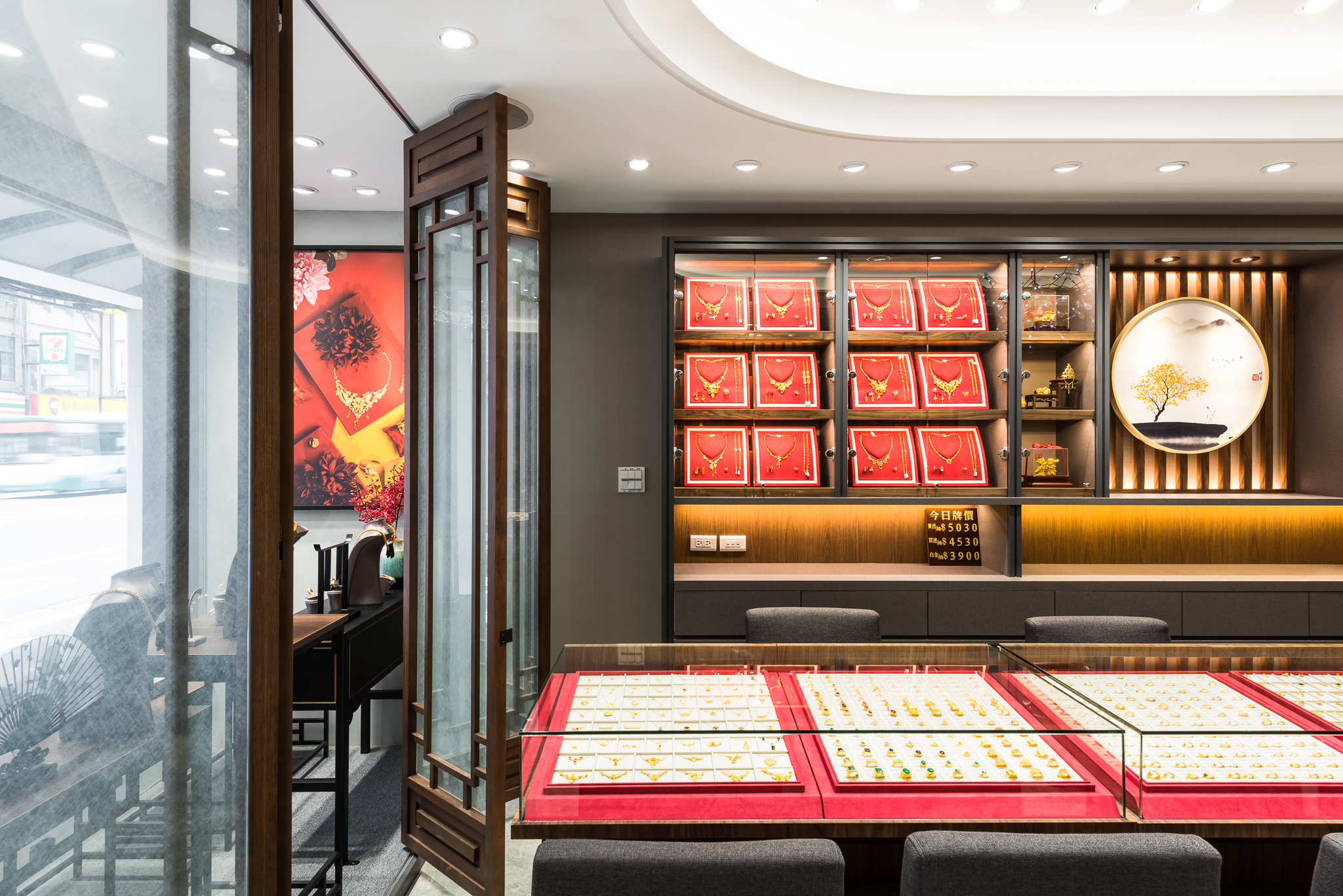 MUSE Design Winners - Chinese-Style Gold Store